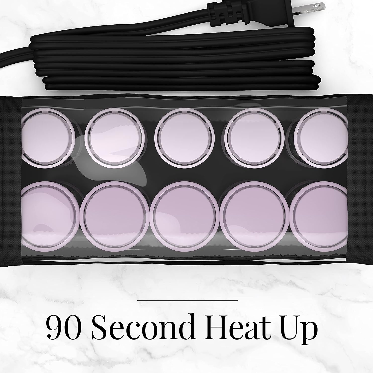 image:imageRemington Compact Ceramic Hot Rollers 10Piece Hair Roller Set10 Count Pack of 1