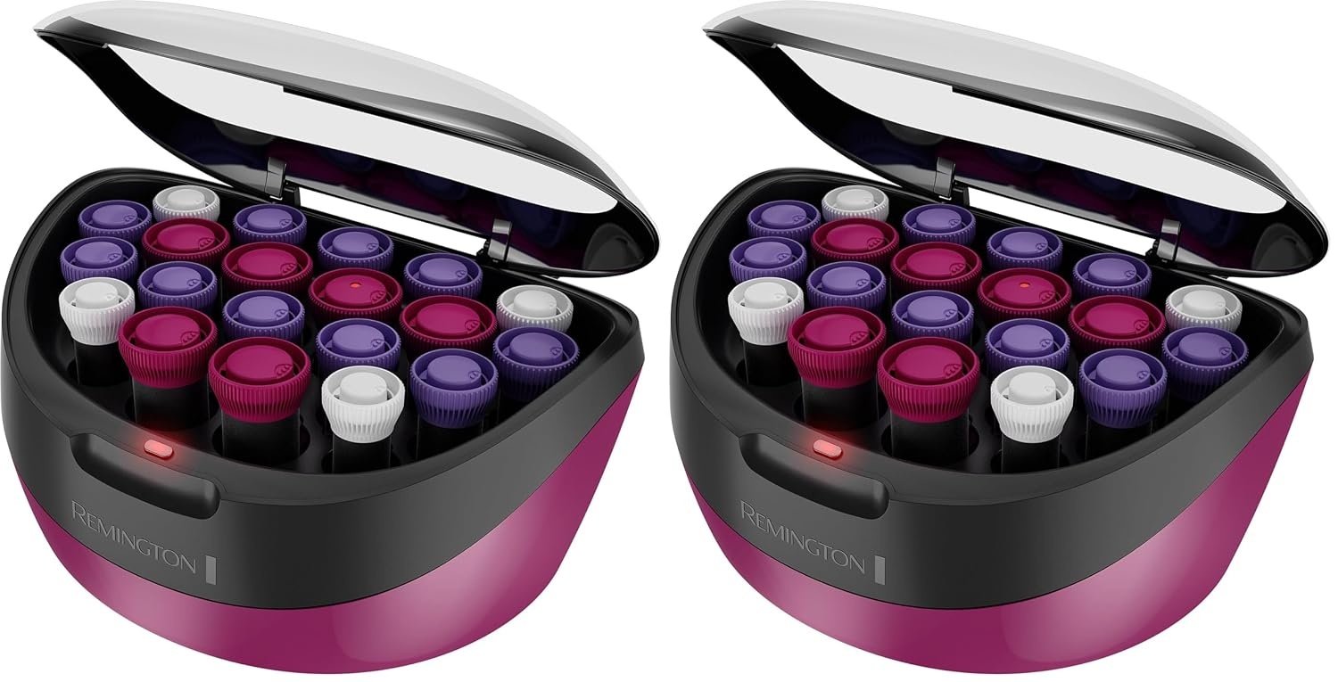 image:imageRemington Ionic Conditioning Hot Rollers 20Piece Hair Roller Setpink