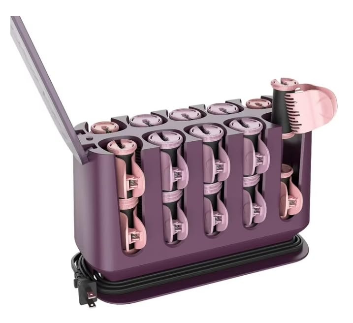 image:imageRemington Thermaluxe Hot Rollers Hair Setter Curlers 20Piece Set20 Count Pack of 1
