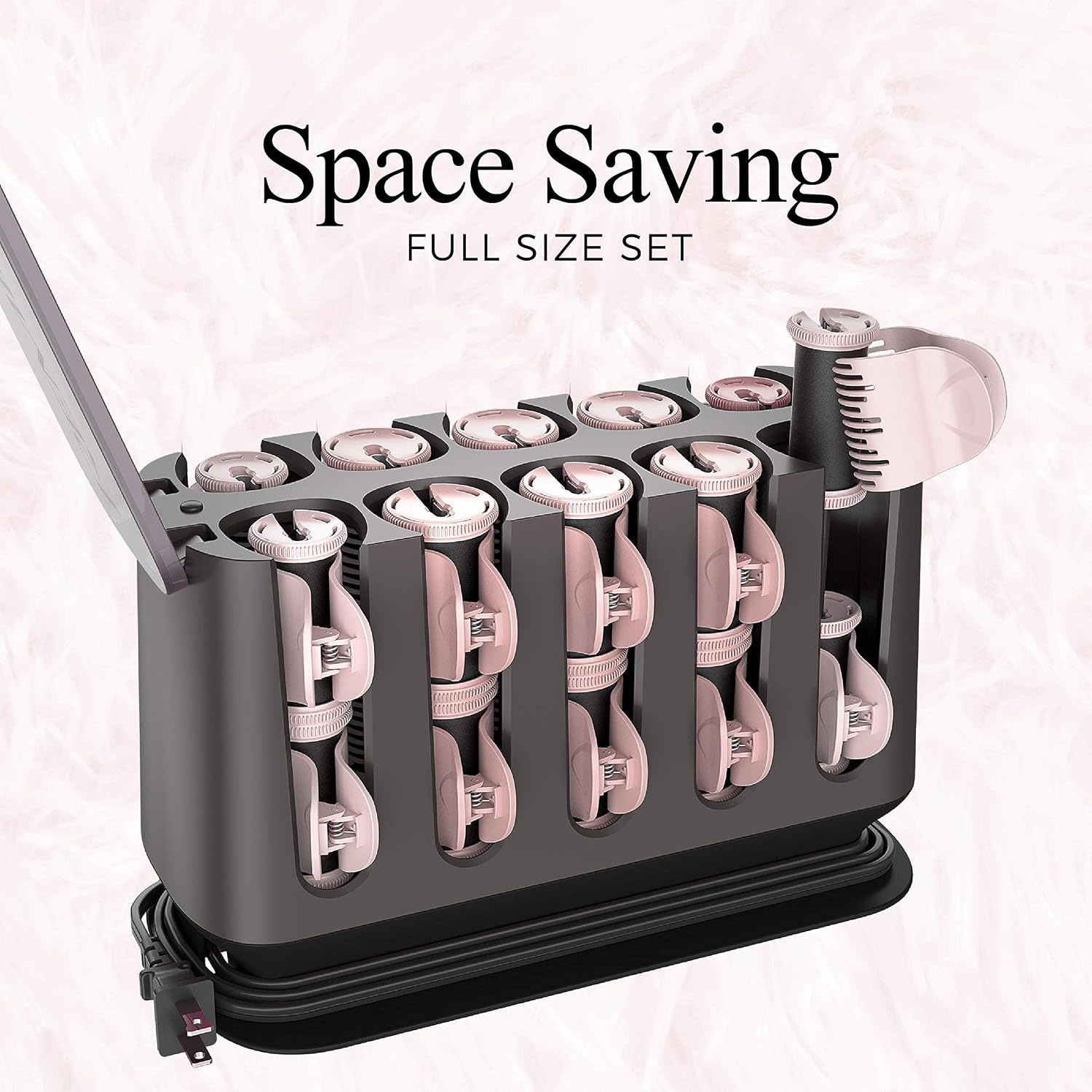 image:imageRemington Thermaluxe Hot Rollers Hair Setter Curlers 20Piece Set20 Count Pack of 2