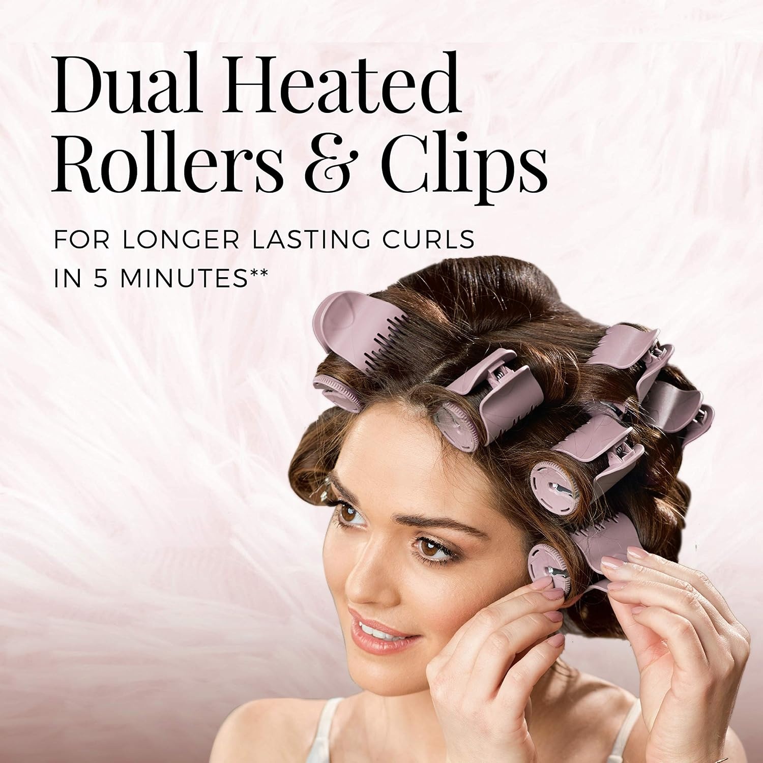 image:imageRemington Thermaluxe Hot Rollers Hair Setter Curlers 20Piece Set20 Count Pack of 2