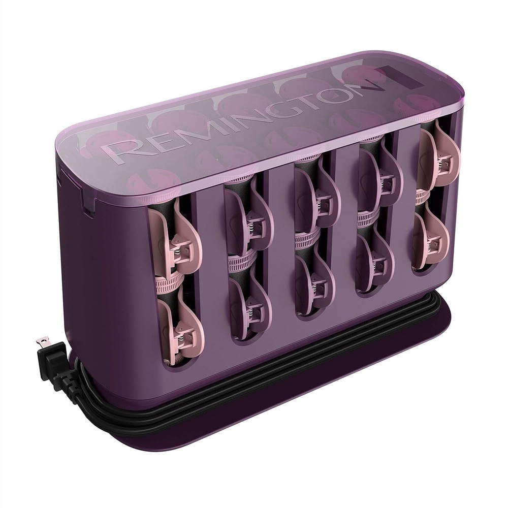 image:imageRemington Thermaluxe Hot Rollers Hair Setter Curlers 20Piece Set20 Count Pack of 1