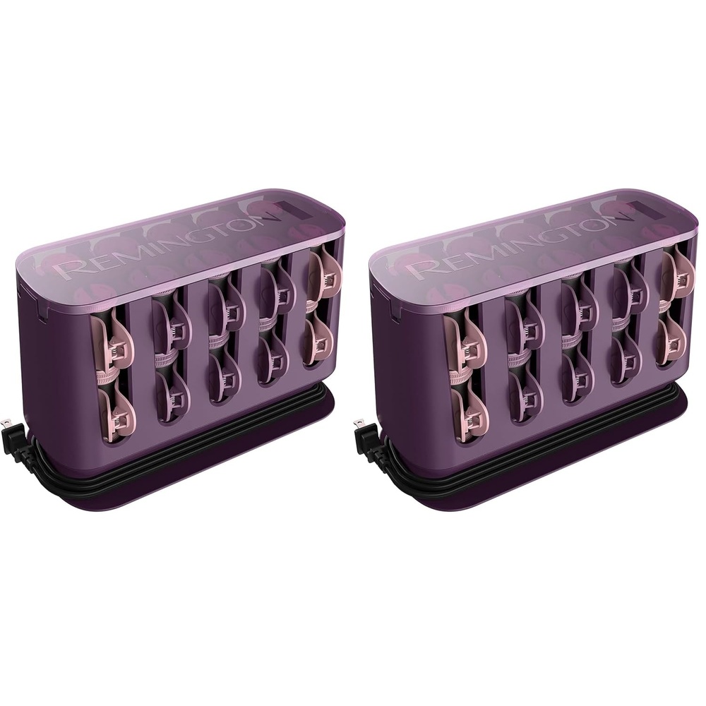 image:imageRemington Thermaluxe Hot Rollers Hair Setter Curlers 20Piece Set20 Count Pack of 2