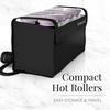 Remington Compact Ceramic Hot Rollers, 10-Piece Hair Roller Set(10 Count (Pack of 1))