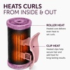 Remington Thermaluxe Hot Rollers, Hair Setter Curlers, 20-Piece Set(20 Count (Pack of 1))