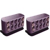 Remington Thermaluxe Hot Rollers, Hair Setter Curlers, 20-Piece Set(20 Count (Pack of 2))